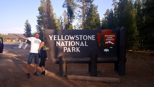 Yellowstone skilt