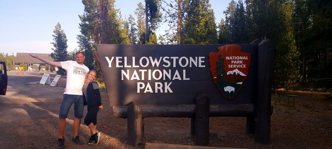 Yellowstone – Dag 2, 3 og 4